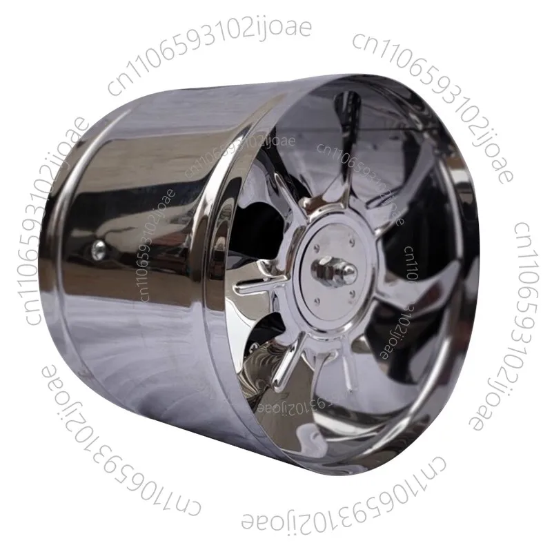 6/8Inch Pipe Kitchen Toilet Exhaust Fan Louver Exhaust Fan Air Ventilation Ceiling Booster Blower Window Wall Extractor