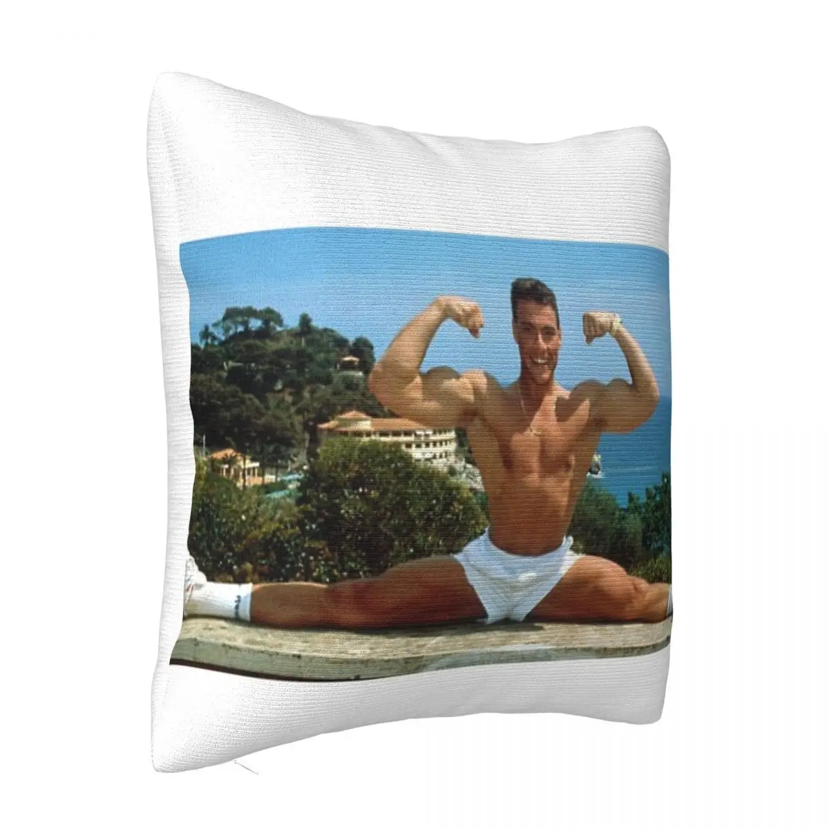 Jean Claude Van Damme Splits Pillow Decorative Cushion Room Decorating Items Pillow Case Pillow Cover