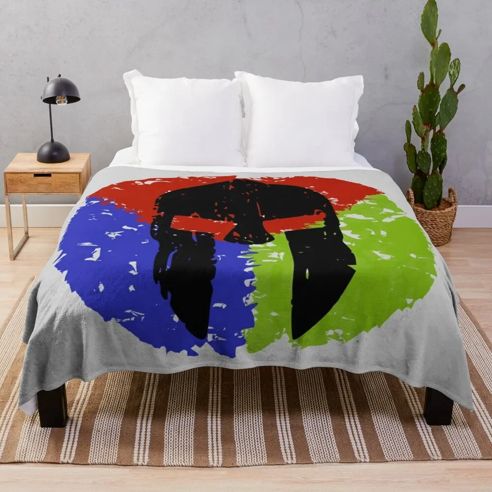 Spartan colors Throw Blanket Decorative Beds christmas decoration For Sofa Thin sofa bed Blankets