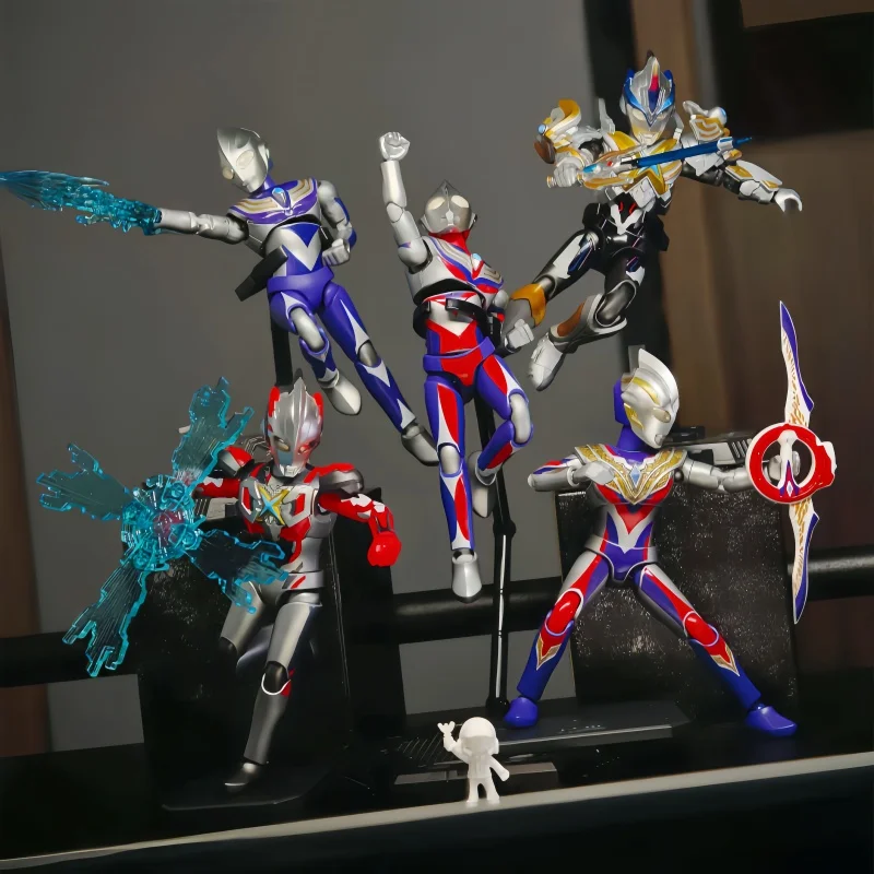 

Blokees New Genuine Ultraman Galaxy Version S Vol 2 Blind Box Assembly Blocks Model Toy Action Figure For Kids Holiday Cool Gift