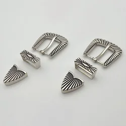 3pcs set Vintage Bronze Pin Buckles For Belt Ethnic Metal Hooks Buckles for DIY Handmade Waistbelt Making Accessories