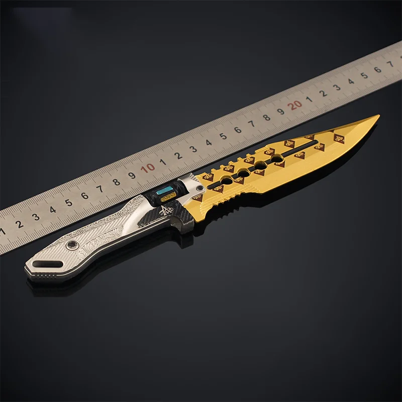 23cm Arena Breakout Game Melee Knife Model Winner Knife Alloy Toy Sword Collectible Ornaments Safety Uncut Crafts Gifts
