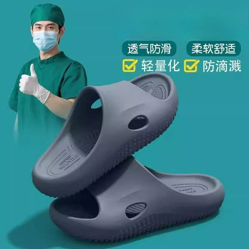 Slippers men's summer 2026 new indoor home non-slip and deodorant thick bottom eva sandals men - view 4