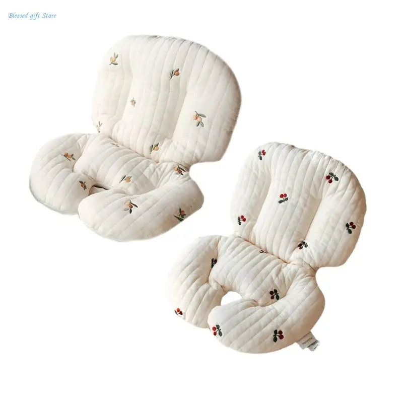 Coussin chaise haute pour bébé, joli coussin épais imprimé pour chaises hautes poussette