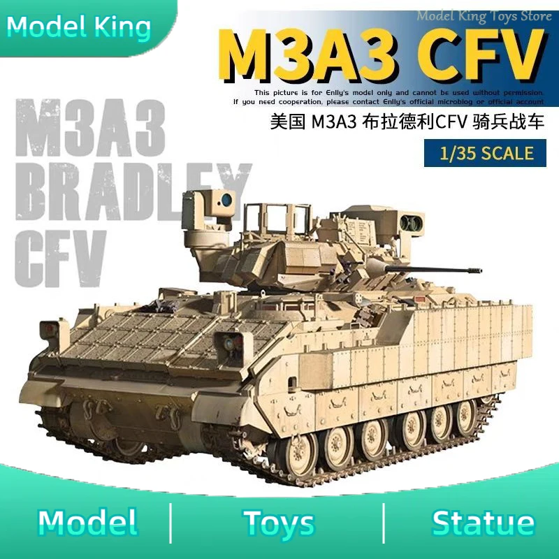 

В наличии KINETIC K61016 1/35, США M3A3 Bradley CFV, кавалерийская боевая машина, наборы для сборки, пластиковая Коллекционная модель, игрушки, подарки