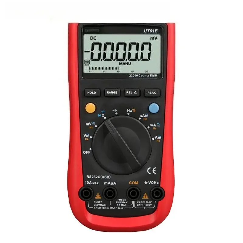 UT61E digital multimeter high-precision automatic four and a half digit intelligent electrical digital display universal