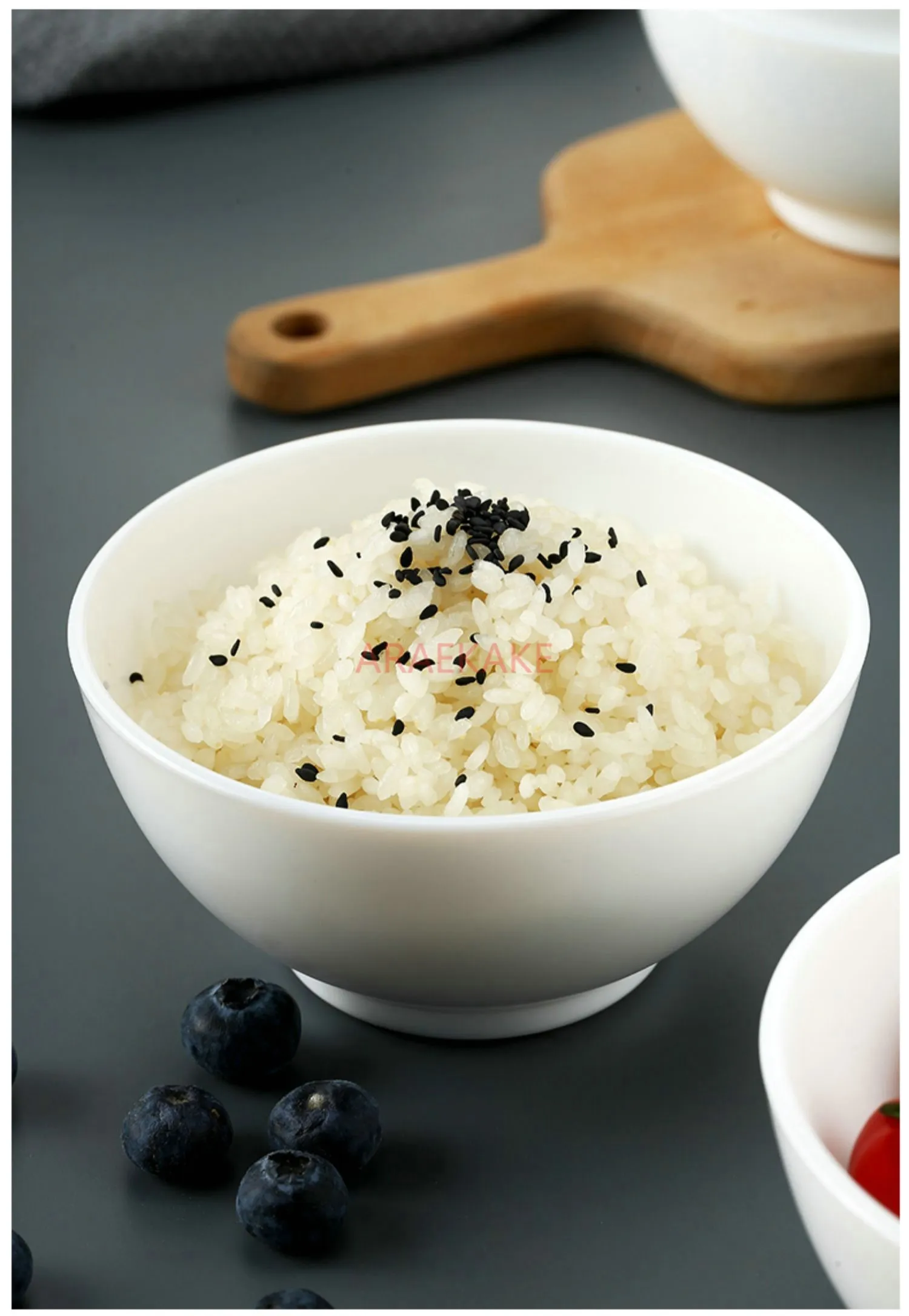 2pcs 7 inches Tempered glass bowl, heat-resistant surface bowl, microwave oven, large soup bowl, rice bowl