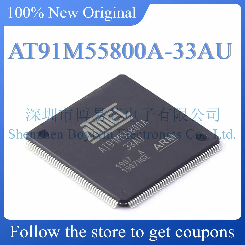 NEW AT91M55800A-33AU Original genuine LQFP-176