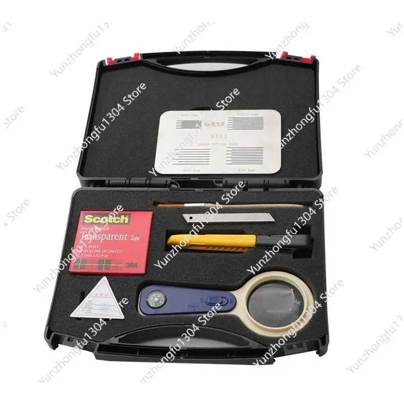

4in1 cross-hatch plate Hundred grid Adhesion tester SISI Cross Cutting Rule