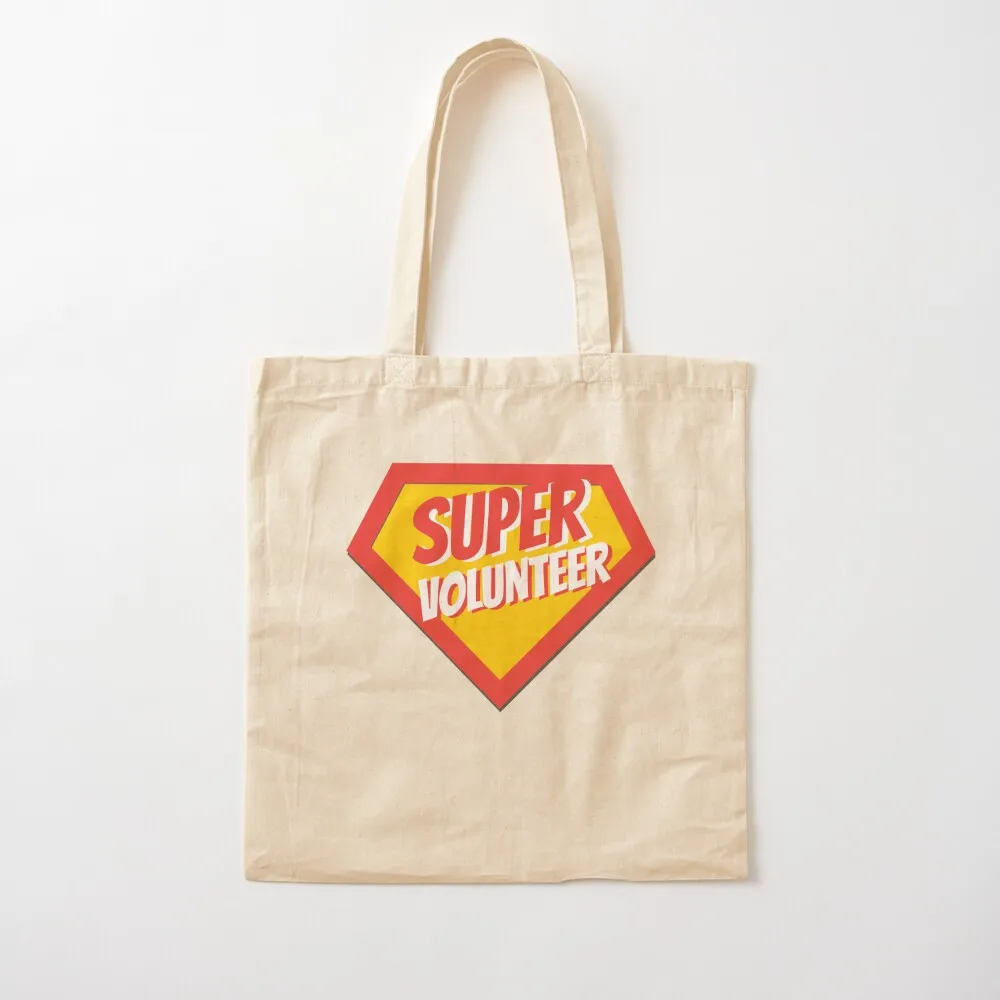 

Volunteer Gifts Super Volunteer Tote Bag shopping bag Women's bag Women's shopper free delivery bags Canvas Tote