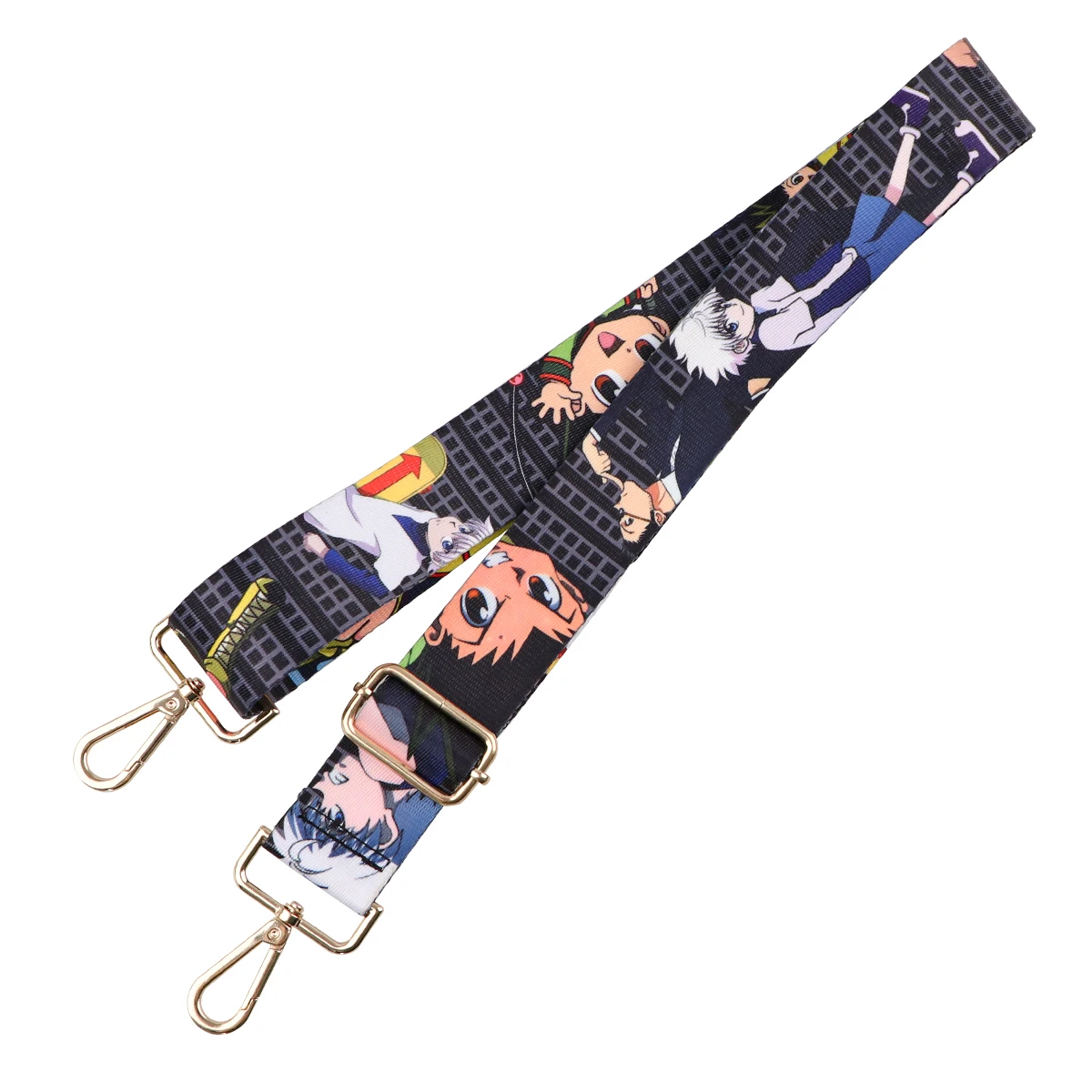 Japanese Anime Handle Bag Strap Replacement Fashion Crossbody Bag Strap Adjustable for Women Removable Ladies Bag Part Accessory