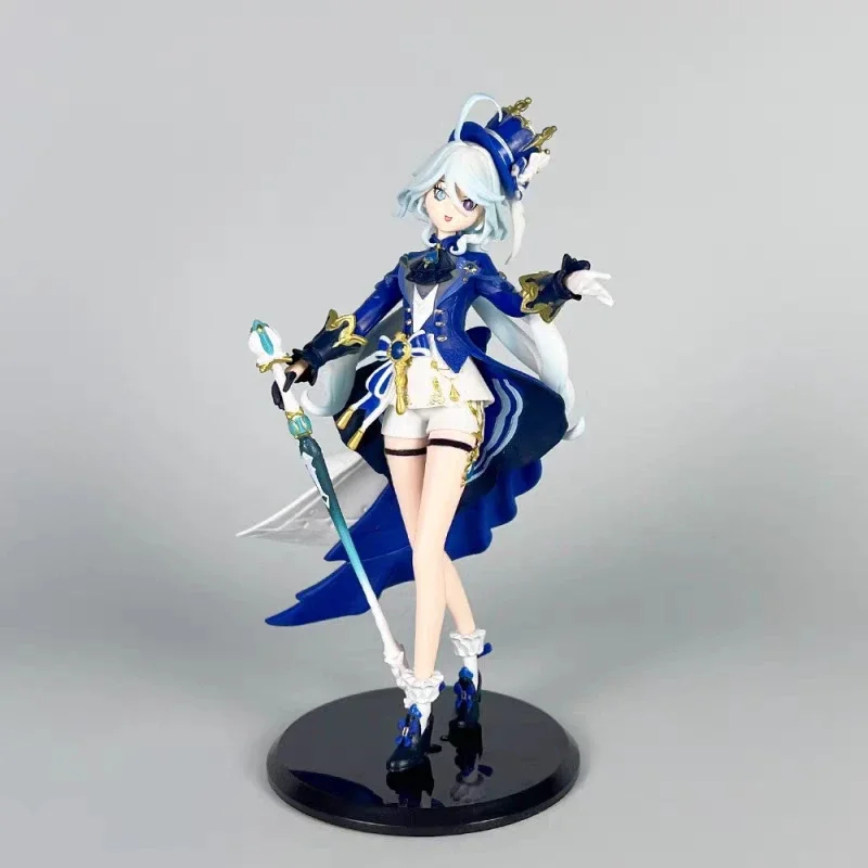 Figura de Ação Genshin Impact Furina, Ornamentos Colecionáveis, Modelo, Boneca em Pé, Anime Estátua Periférica, Desktop Decor, Brinquedos, Presente