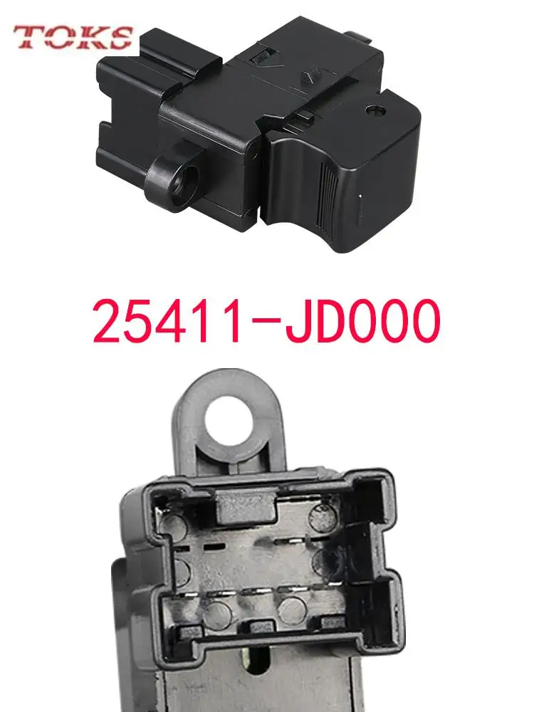 

25411-JD000 Автомобильный переключатель управления стеклоподъемником с одной кнопкой для Nissan Teana Murano Qashqai 2007-12 25411JD000 25411BR00A