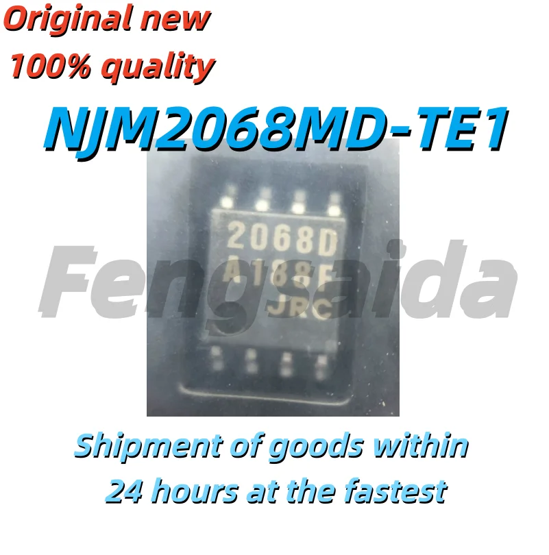 (10 pieces)  brand new NJM2068MD-TE1 2068D SMD SOP-8 JRC2068D
