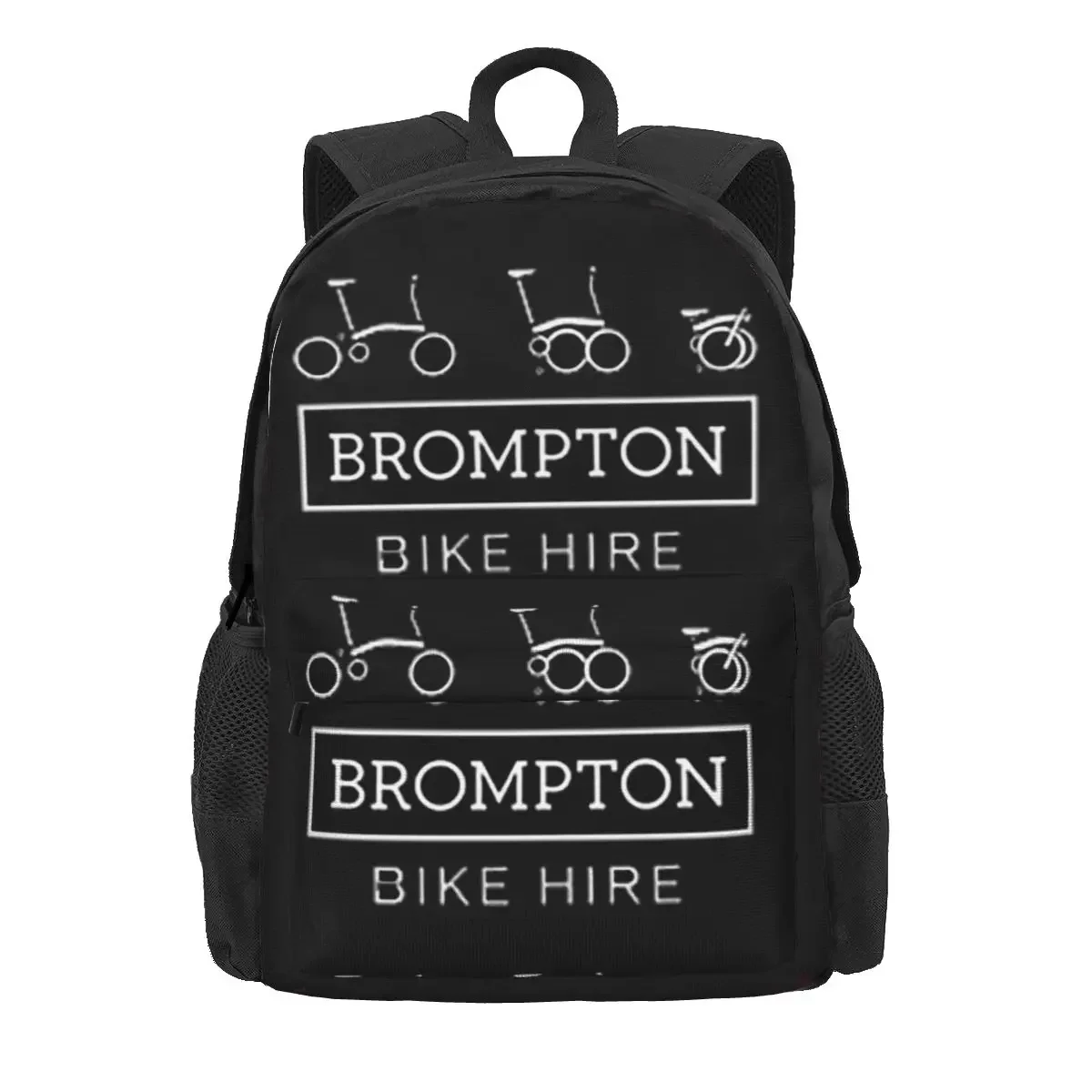 

Brompton Bike Backpacks Boys Girls Bookbag Students School Bags Cartoon Kids Rucksack Shoulder Bag Large Capacity