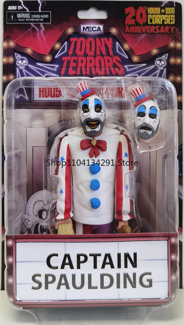 

Оригинальная экшн-фигурка NECA House of Dead, посвященная 20-летию, Джокер, Папа, Капитан Spalding, Коллекционная модель, подарочная игрушка
