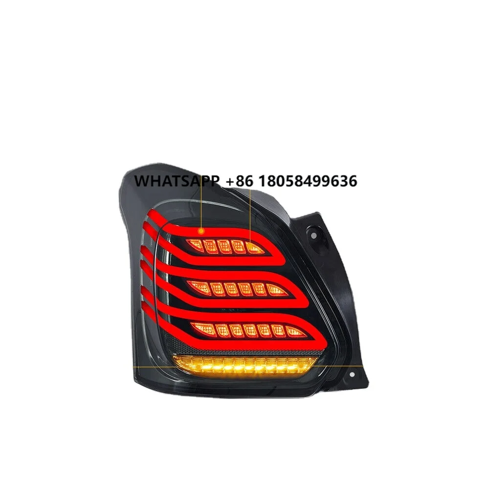 

Pair of Car Tail Light Assembly for Suzuki Swifts 2017-2022 LED Brake Signal Light Tuning Parts Car Rear Lamp System