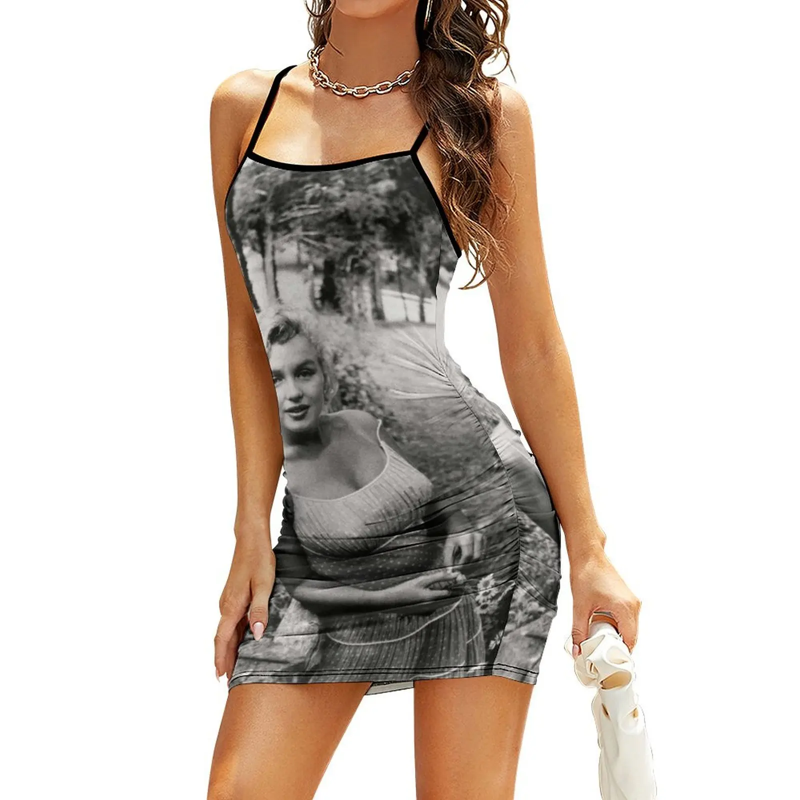 

Vintage Girl Sling Dress long dresses for women sexy dress loose summer dress