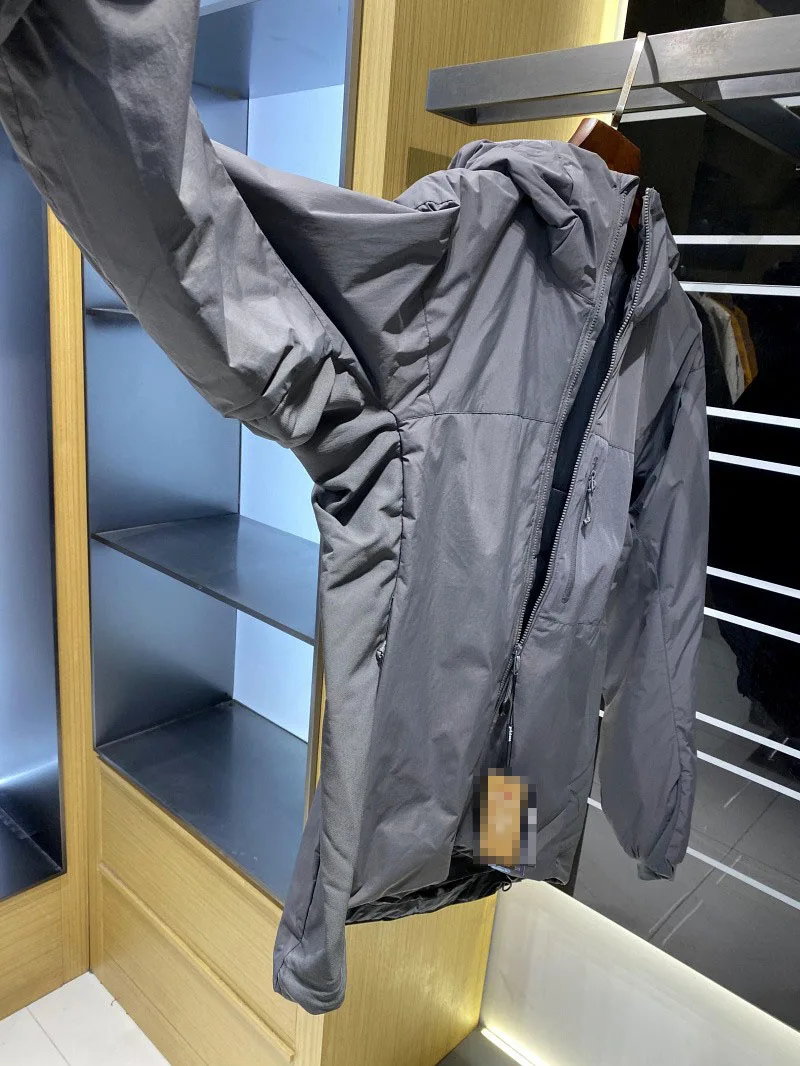 겨울 신상품 남성용 고급 아웃도어 코튼 재킷 따뜻함의 왕 버전 루즈핏 롱 슬리브 지퍼 장식 폴리에스터...