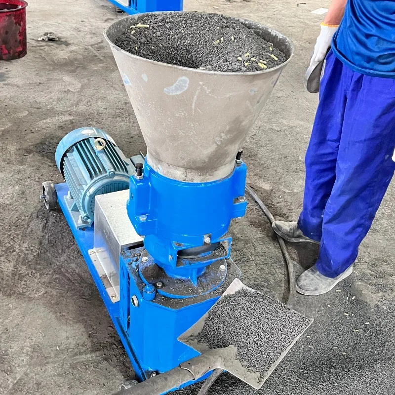 

High Quality Mini Pellet Machine 150kg/h Livestock Feed Manufacturing Plant Feed Processing Animal Feed