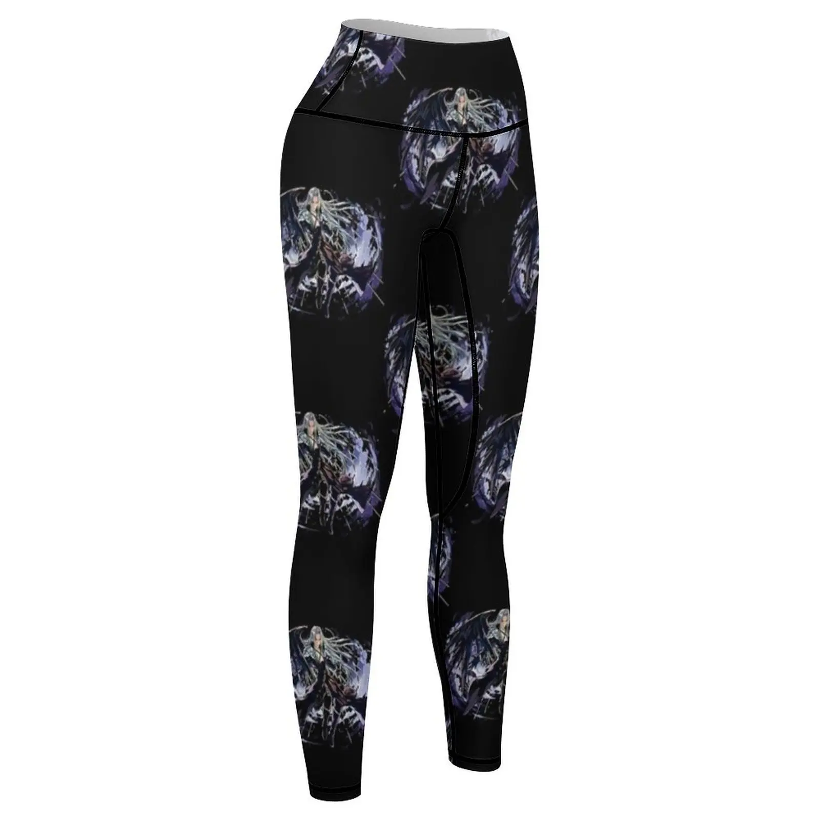 Leggings de ángel caído para mujer, ropa de gimnasio, fitness