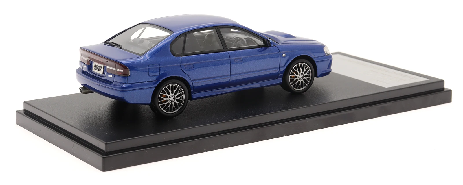 1:43 Resin Car Model For Legacy S401 STI Version 2002 Limited Edition WhiteCast Car Model Collection Gift 3 Color