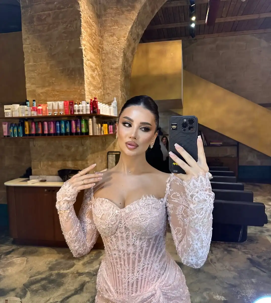 Design Sexy hors de l'épaule arête de poisson Illusion broderie taille plissée fente latérale soirée sirène robe de soirée formelle