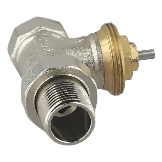 صمام لولبي DN15/DN20/DN25 Brass Thermostatic Regulating Valve Without Thermostatic Head M30x1.5mm Thread Self-regulating Control Va الماء والبخار — تفصيل 3