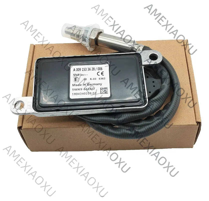 

A0091533628 5WK96616D AMEXIAOXU New Nox Sensor For Mercedes-Benz Actros Atego LKW EURO 4 5 6 24V A0061537328 5WK96616E Truck Par