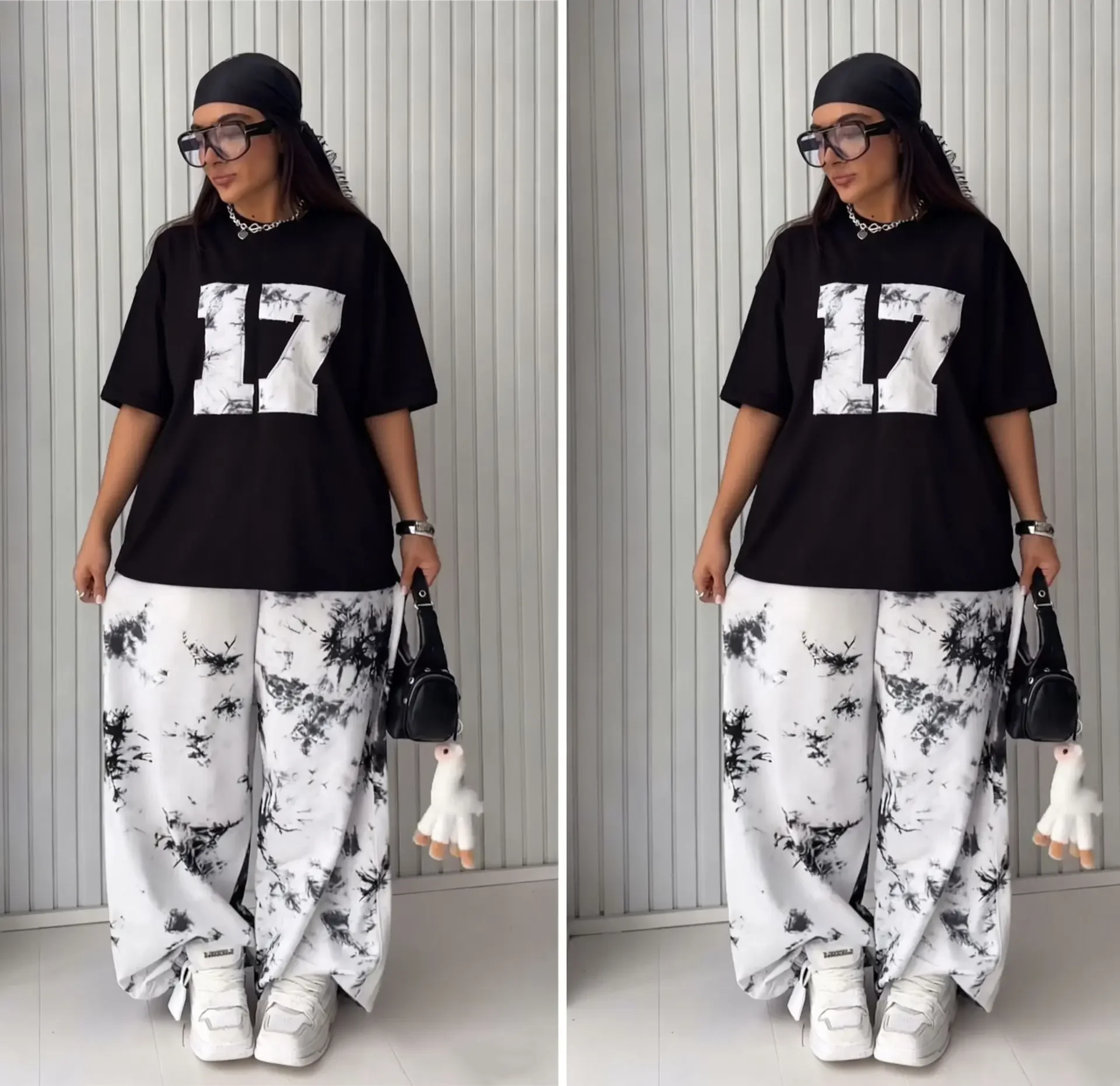 2피스 여성 세트 다시키 아프리카 의류 여름 가을 2026 패션 반팔 상의와 바지 세트 파티 여성용 매칭 세트