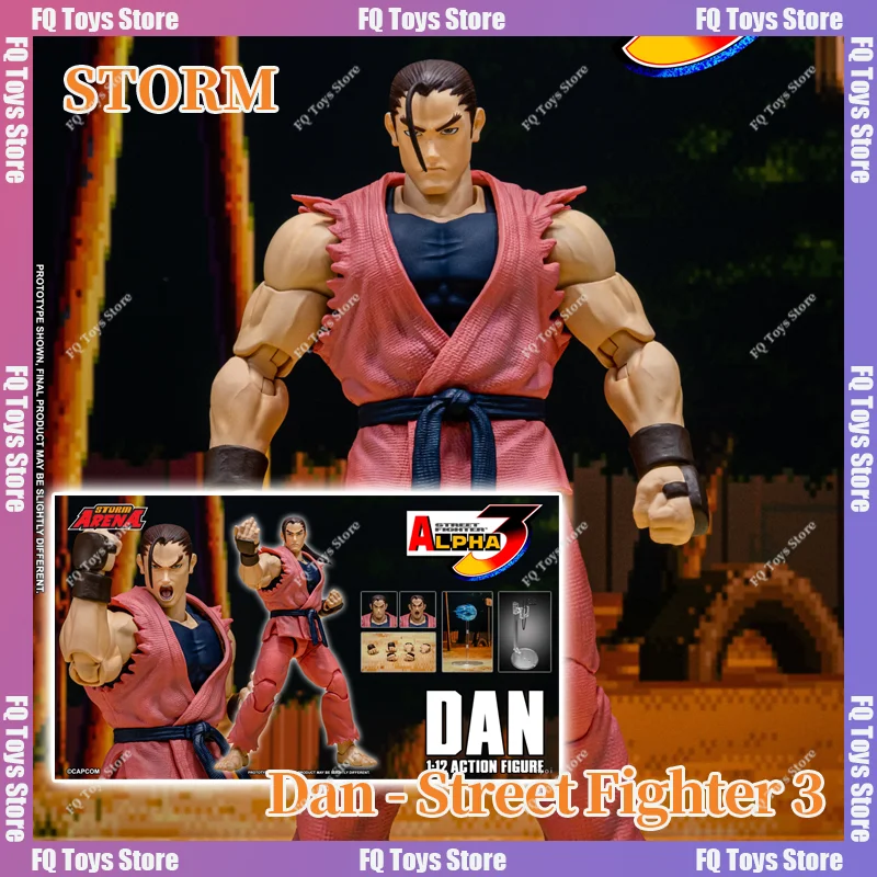

In Stock Storm Collectibles DAN STREET FIGHTER ALPHA 3 Animation Model Action Figure Toy Collection Gift