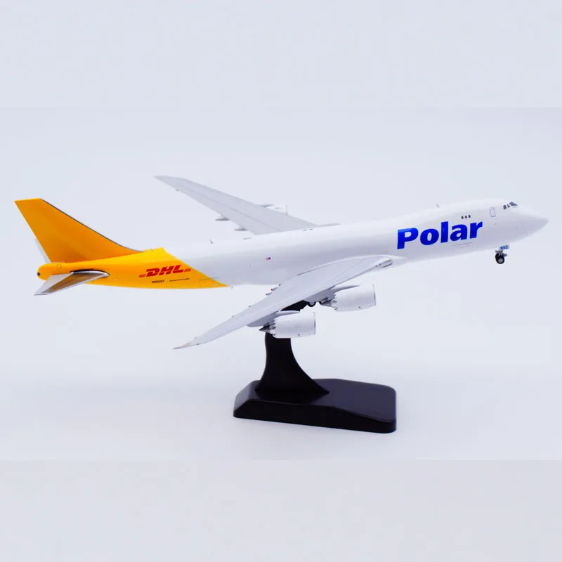 XX40157 Alloy Collectible Plane Gift JC Wings 1:400 Polar Air Cargo Boeing B747-8F Diecast Aircraft Jet Model N852GT With Stand