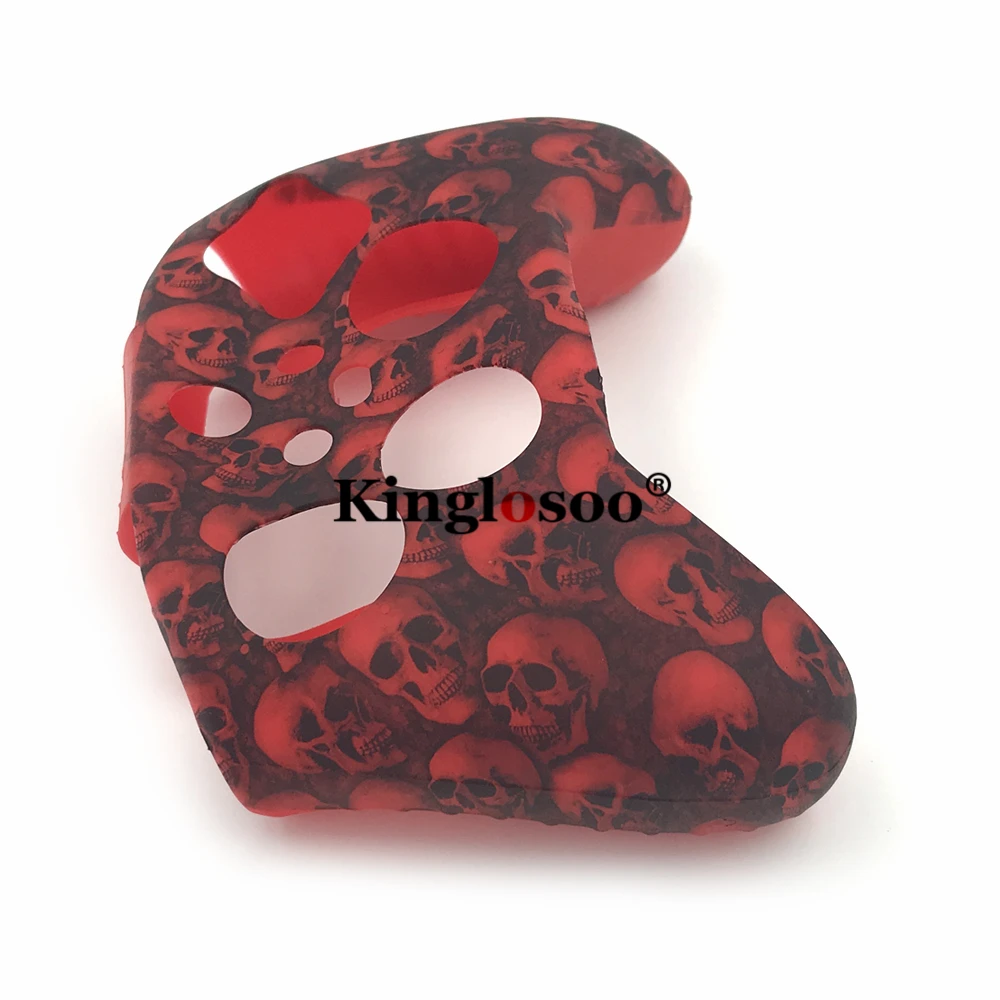 Новый силиконовый чехол для игрового контроллера, резиновый чехол для Xbox Series X/S, аксессуары для геймпада Мягкий защитный чехол