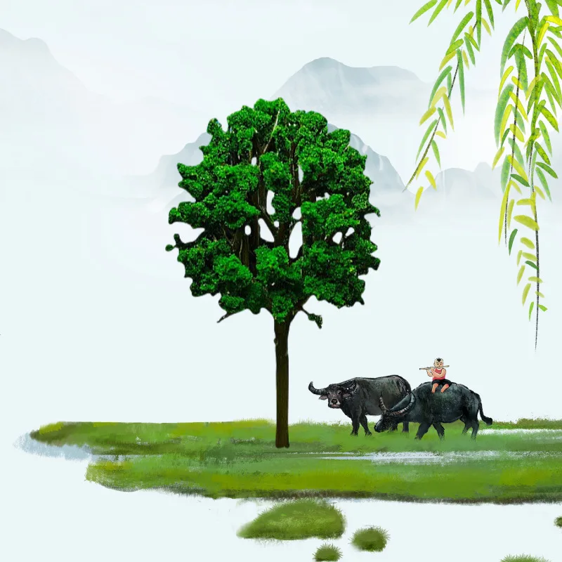 Model Tree Decorations Artificial Miniature Tree Scenery Railroad Decorative Building Landscape Accessories DIY Landscape Garden