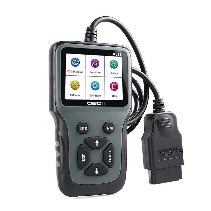 Yuanjoy 12/24v Obd2 Scanner V311 Code Reader Universal Diagnostic Tool Car Scanner For Car Engine Automotive Diagnostic