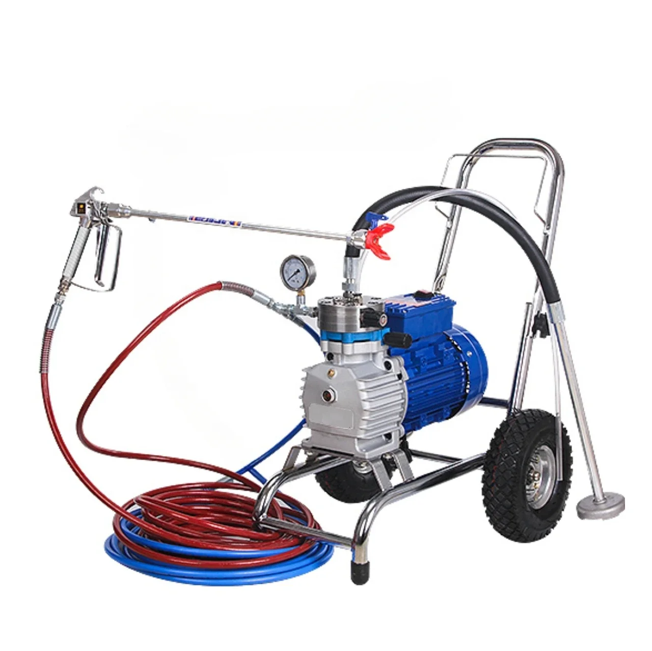 High Pressure Electric Engine Airless Paint Sprayer Plastering Machine