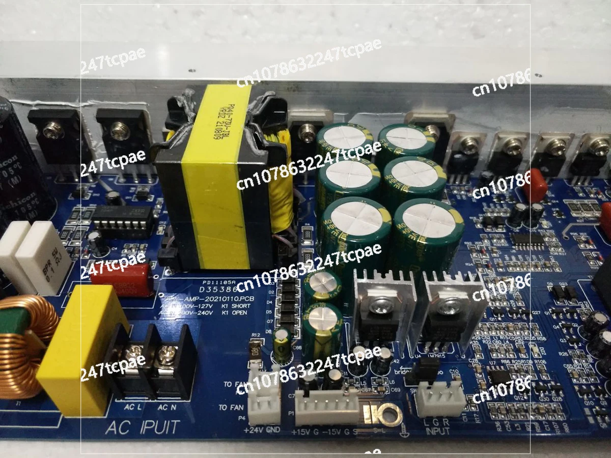 2 Channel Power Amp Board 500W+500W with Switching Power Supply BAHOD 1000W Digital Amplifier Board Stereo