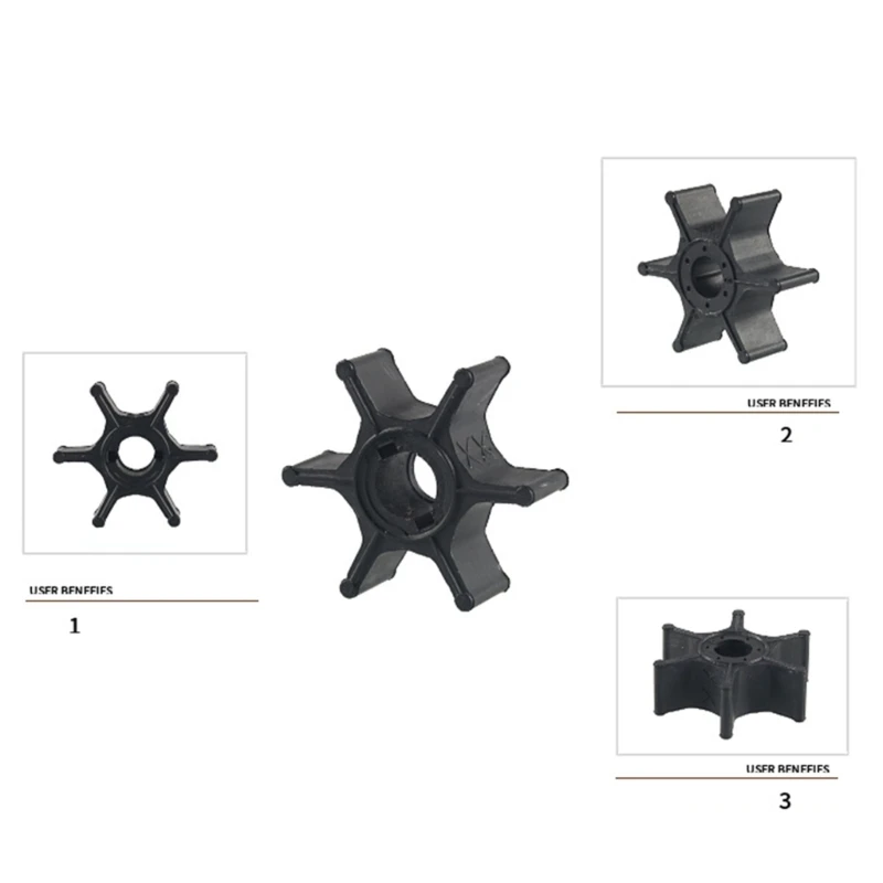 Impulsor da bomba água substituição 17461-98501 17461-98502 17461-98503