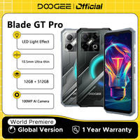 World Premiere DOOGEE Blade GT Pro 5G Rugged Phone LED Light Effect 12GB 512GB 10.5mm Ultra-thin 100MP AI Camera 5800mAh Battery