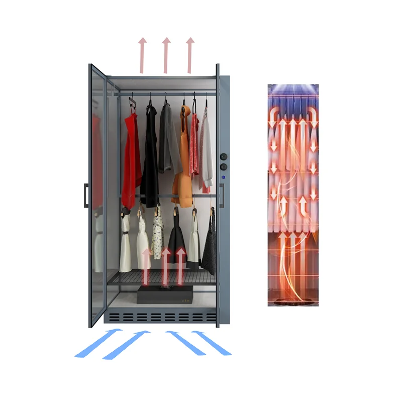 Electric Automatic Clothes Dryer Stand & Airer PVC Housing Houseuse 1200W 1-2 Hours Drying Time