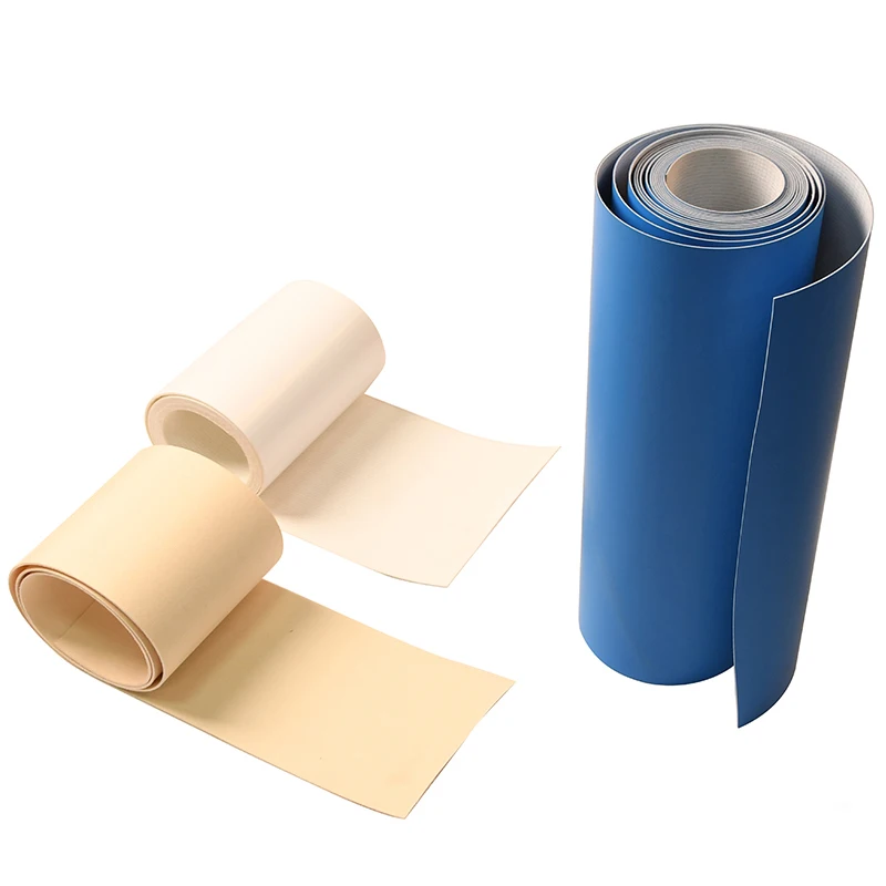 

White PU Food Grade Conveyor Belt Dumpling Press Machine Double Sided Cotton Canvas Oil Resistant Anti Stick Flour Conveyor Belt