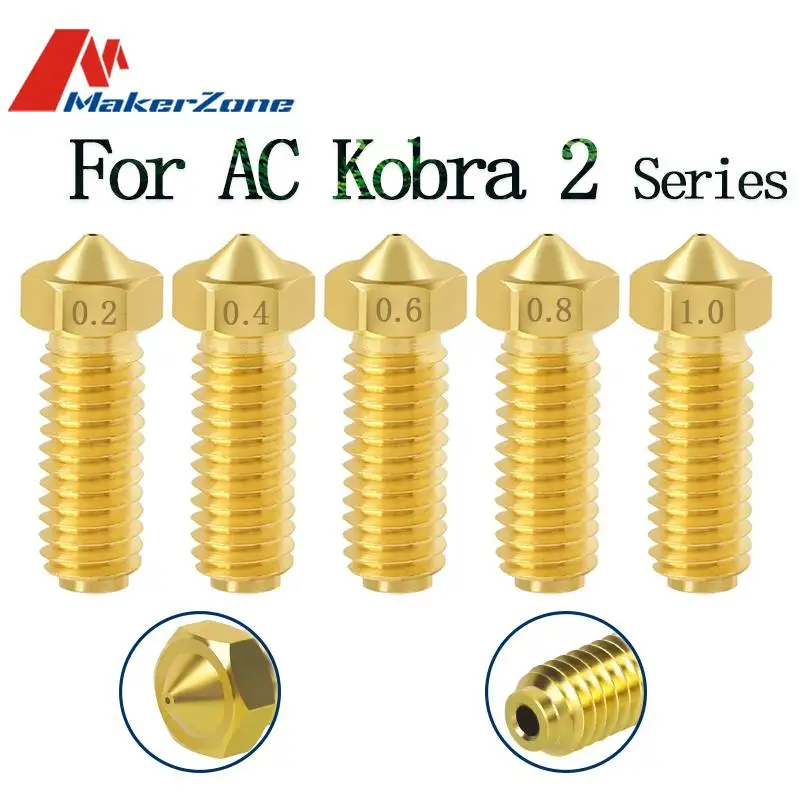 Kobra 2 화산 황동 깍지, Anycubic Kobra2 Max Pro Plus Neo용 고속 3D 프린터 부품