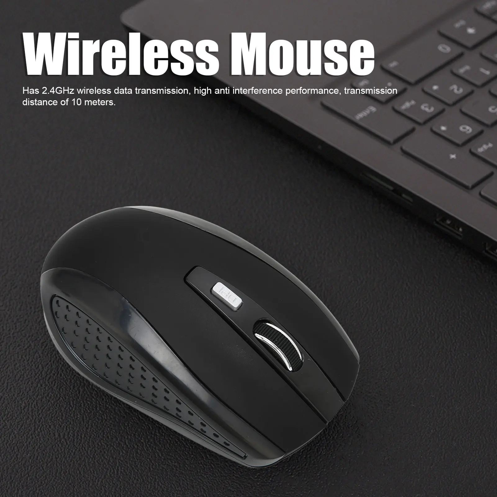 Computer Mouse Mini Wireless Mouse 2.4GHz 3 Levels DPI Adjustable Wide Compatibility Mini Matte Texture Computer Accessories