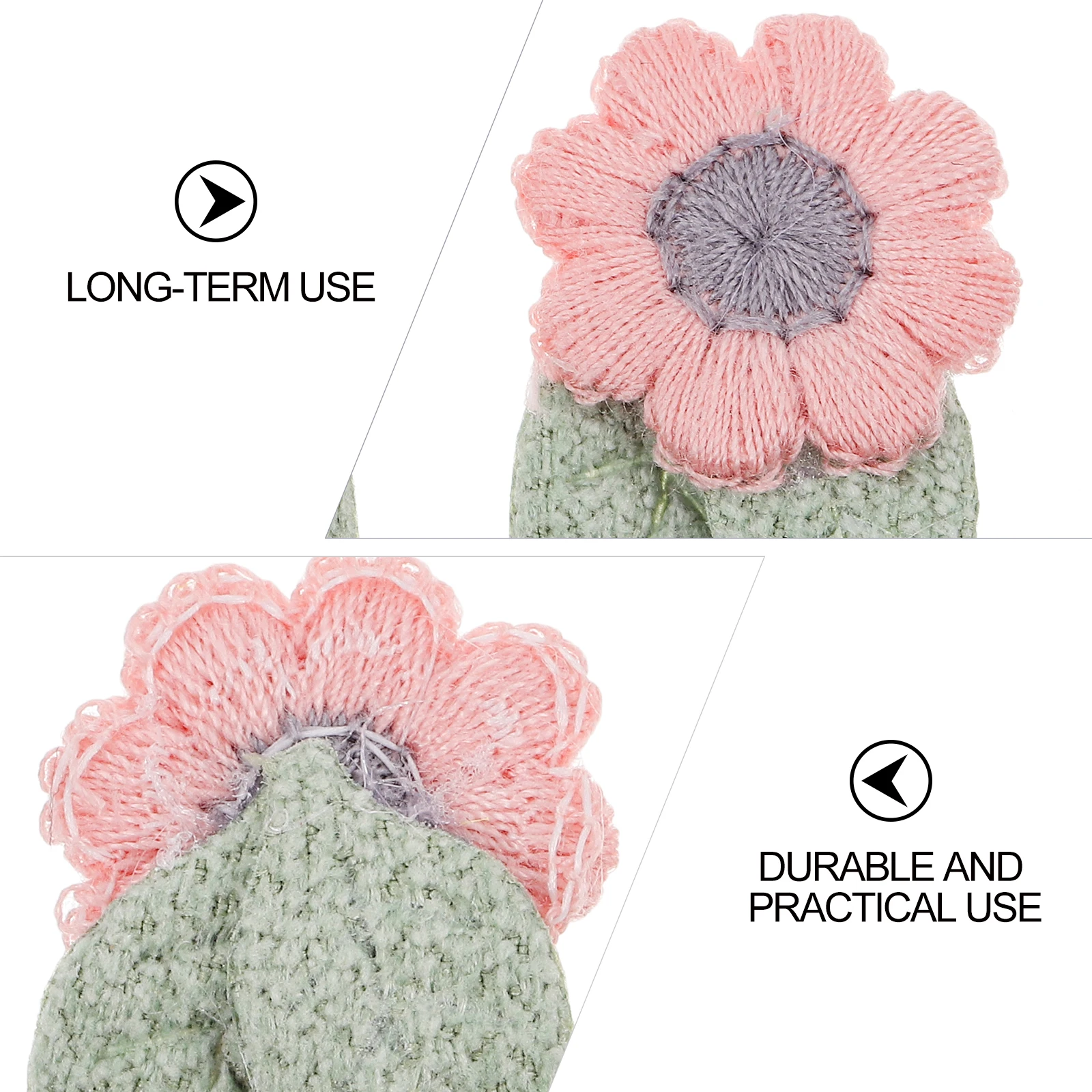 

10 Pcs Patch Sewing Accessories Backpack Pink Cloth on Embroidery Patches Travel
