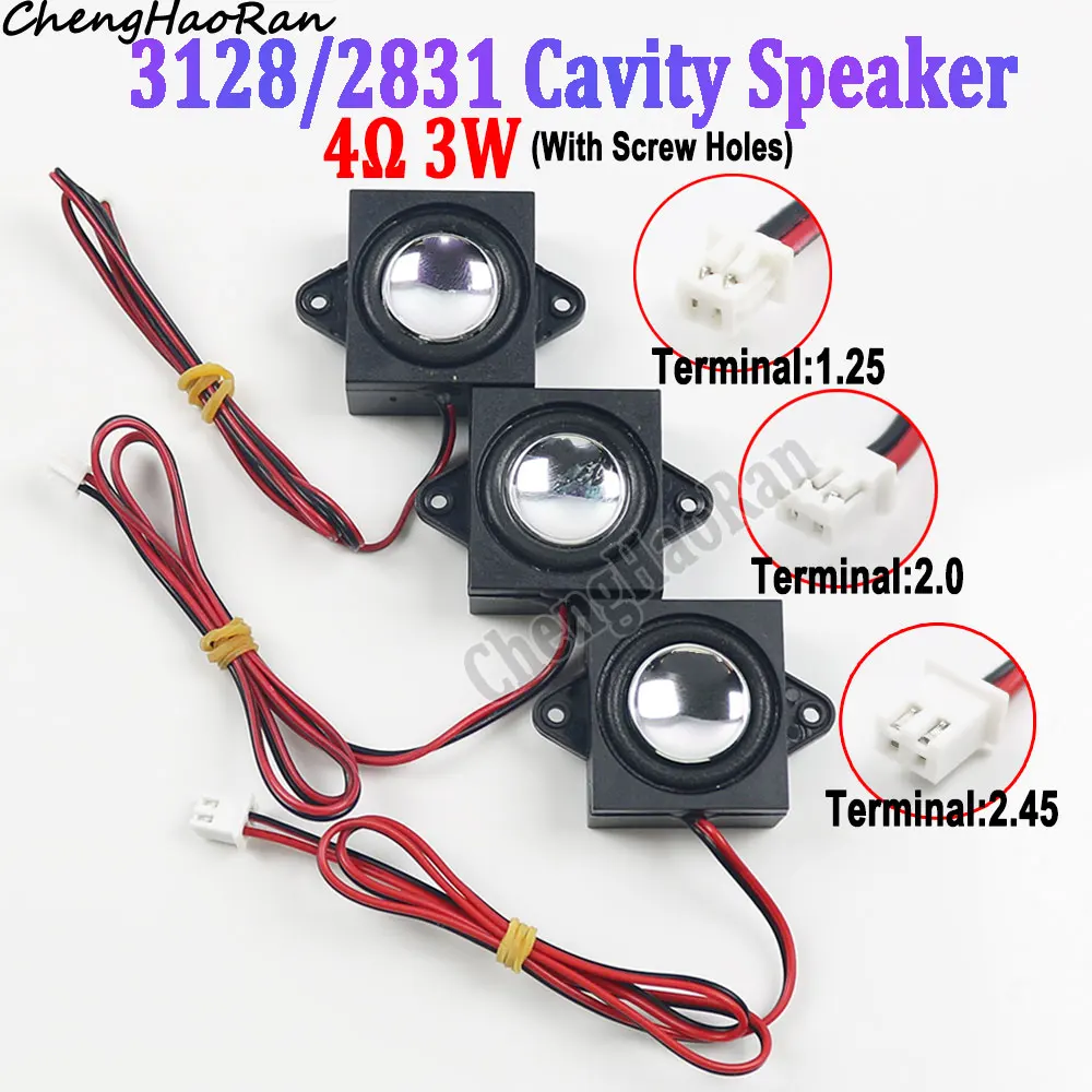 

1 Piece 4 Ohm 3 W 3128 2831 Sound Cavity Speaker Full Range Cavity Small Speaker Micro Mobile Portable Small Size Speaker