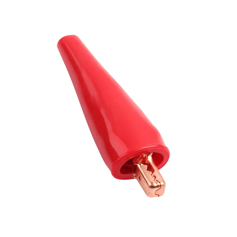 ETA3102 20A Wiring Puncture Needle Test Clip, Red Black Clip, Sheath Clip, Copper Clip