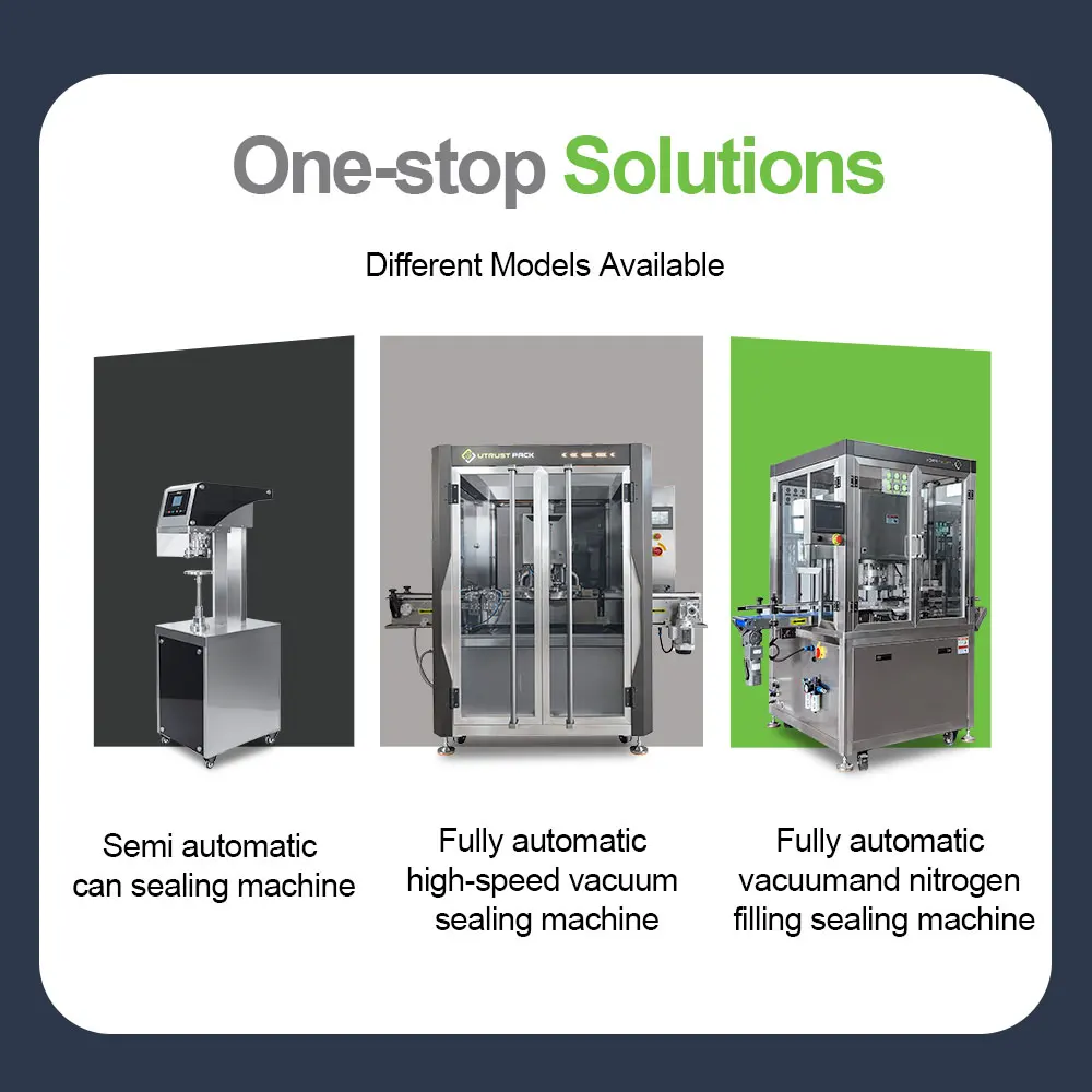 Manual Brine Vegetable Plastic Can Vacuum Nitrogen Filling Sealing Machine