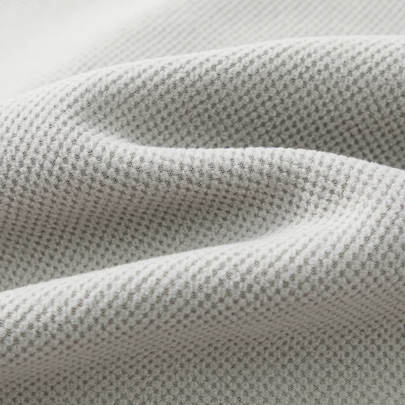Herren-Sweatshirt mit Rundhalsausschnitt, Fleece-Futter, dick, warm, mit Waffelstruktur, langärmelig, weich, dehnbar, schmal geschnitten, Winter-Freizeitoberteil für Herren – Detail 25