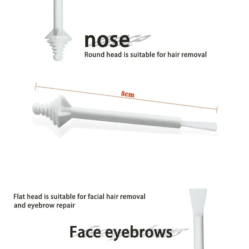 50g-500g Nose Ear Hair Removal Trimmer Wax Bean Set - Depilatory Nose Wax Cleaning Pellet Kit for Personal Hygiene