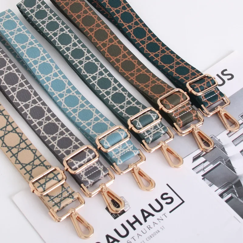 Customizable women's bag straps for Shoulder and crossbody  handbag strap Width 3.8cm Adjustable Webbing  bag accessories